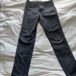 H&M Women's High Rise Jeans - Dark Gray